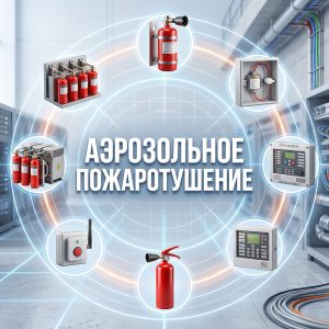 Обложка статьи "Аэрозольное пожаротушение".
