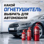 Обложка статьи «Какой огнетушитель выбрать в машину».