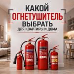 Обложка статьи "Какой огнетушитель лучше для дома".