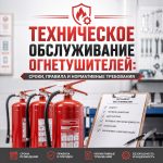 Инструкция по техническому обслуживанию и проверке огнетушителей.